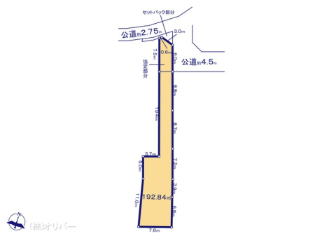 �_�ސ쌧���͌��s������c�� �̓y�n�̊Ԏ��}�i��N)