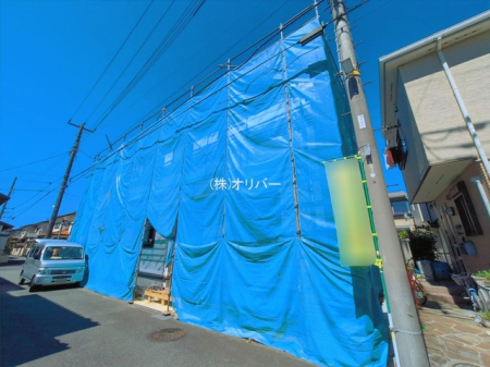 �_�ސ쌧���͌��s��搼���2���ڂ̐V�z��ˌ��Ă̌��n�O�ώʐ^
