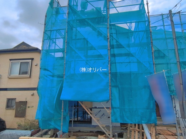 �����s���c�s���X6���ڂ̐V�z��ˌ��Ă̌��n�O�ώʐ^